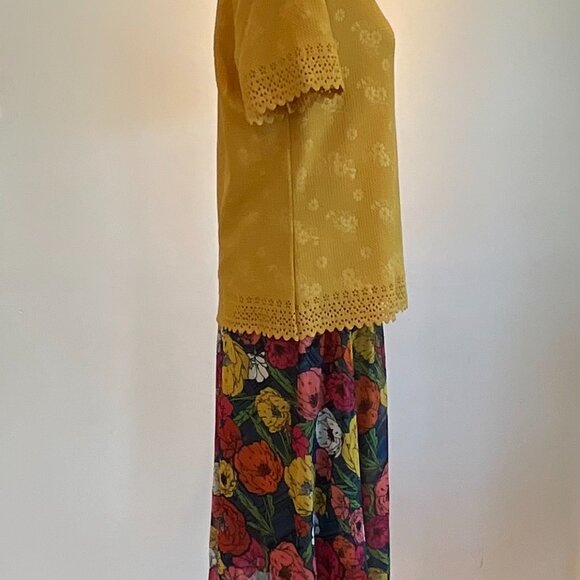 LuLaRoe Madison Skirt with top - Picture 2 of 7